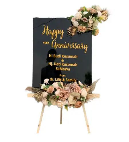 Papan Bunga Akrilik Ganggaeng